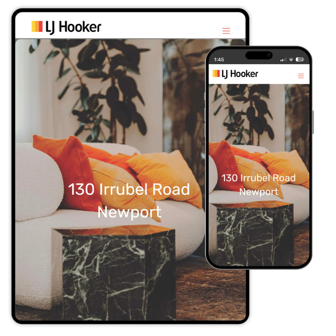 LJH Hooker Engage IPAd and Iphone